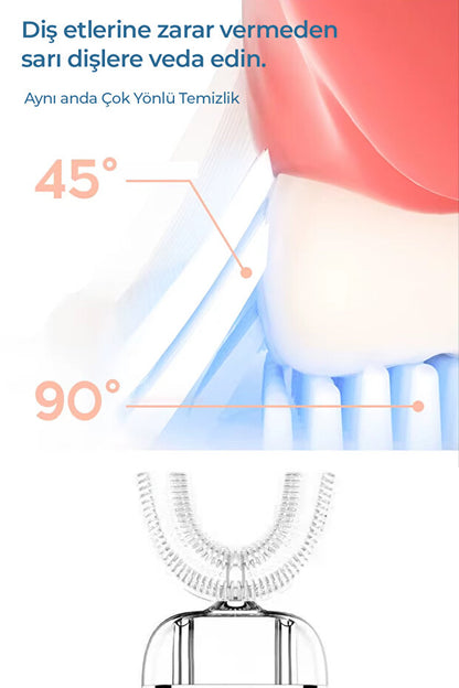 Pieron® Şarjlı 360° Diş Fırçası
