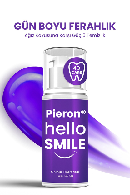 Pieron® 4D Hello Smile Beyazlatıcı Diş Jeli